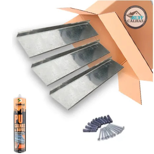 Kit Rufo Externo Galvanizado 6m