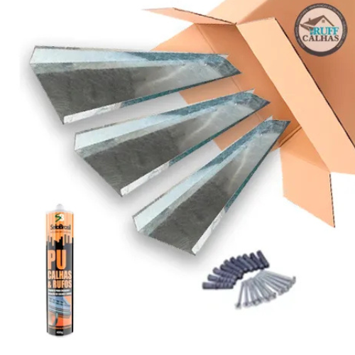 Kit Rufo Interno Galvanizado 6m